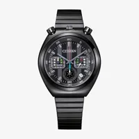 Citizen Star Wars Mens Chronograph Black Stainless Steel Bracelet Watch An3669-52e