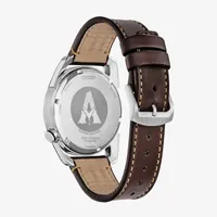 Citizen Avatar Mens Brown Leather Strap Watch Aw2060-02w