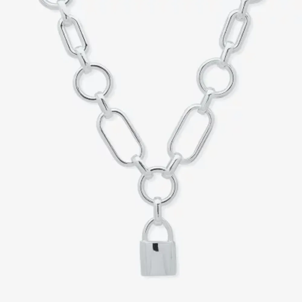 14K White Gold Layered Diamond Necklace