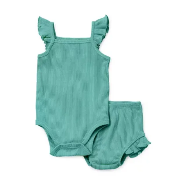 2-pack Ribbed Cotton Bodysuits