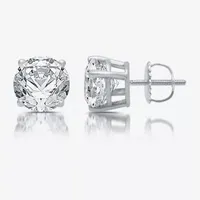 Everstar (G / Vs2) 2 CT. T.W. Lab Grown White Diamond 14K Gold 6.3mm Round Stud Earrings