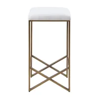 INK+IVY Marino Counter Height Upholstered Bar Stool