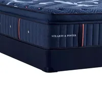 Stearns & Foster® Lux Estate Medium Euro Pillow Top - Mattress + Box Spring