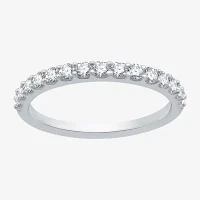 1/2 CT. T.W. Lab-Grown Diamond Wedding Band 10K or 14K Gold.