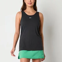 Reebok Womens Round Neck Sleeveless Tank Top