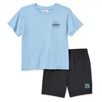 Avalanche Little Boys 2-pc. Short Set