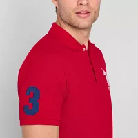 U.S. Polo Assn. Big Pony Pique Mens Regular Fit Short Sleeve Shirt