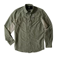 Wrangler All Terrain Gear Mens Regular Fit Long Sleeve Button-Down Shirt