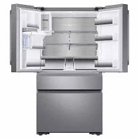 Samsung 22 cu. ft. Capacity Counter Depth 4-Door French Door Refrigerator with Family Hub™