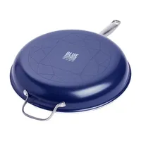 As Seen on TV Blue Diamond 14" Frypan with Helper Handle