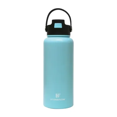 Hydraflow Hybrid 34oz Triple Wall Vacuum Insulated Bottle with Flip Straw