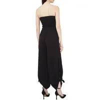 MSK Strapless Solid Jumpsuit