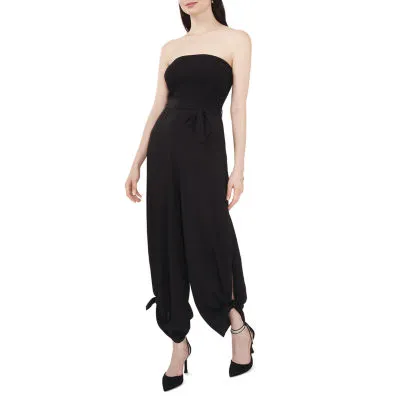 MSK Strapless Solid Jumpsuit
