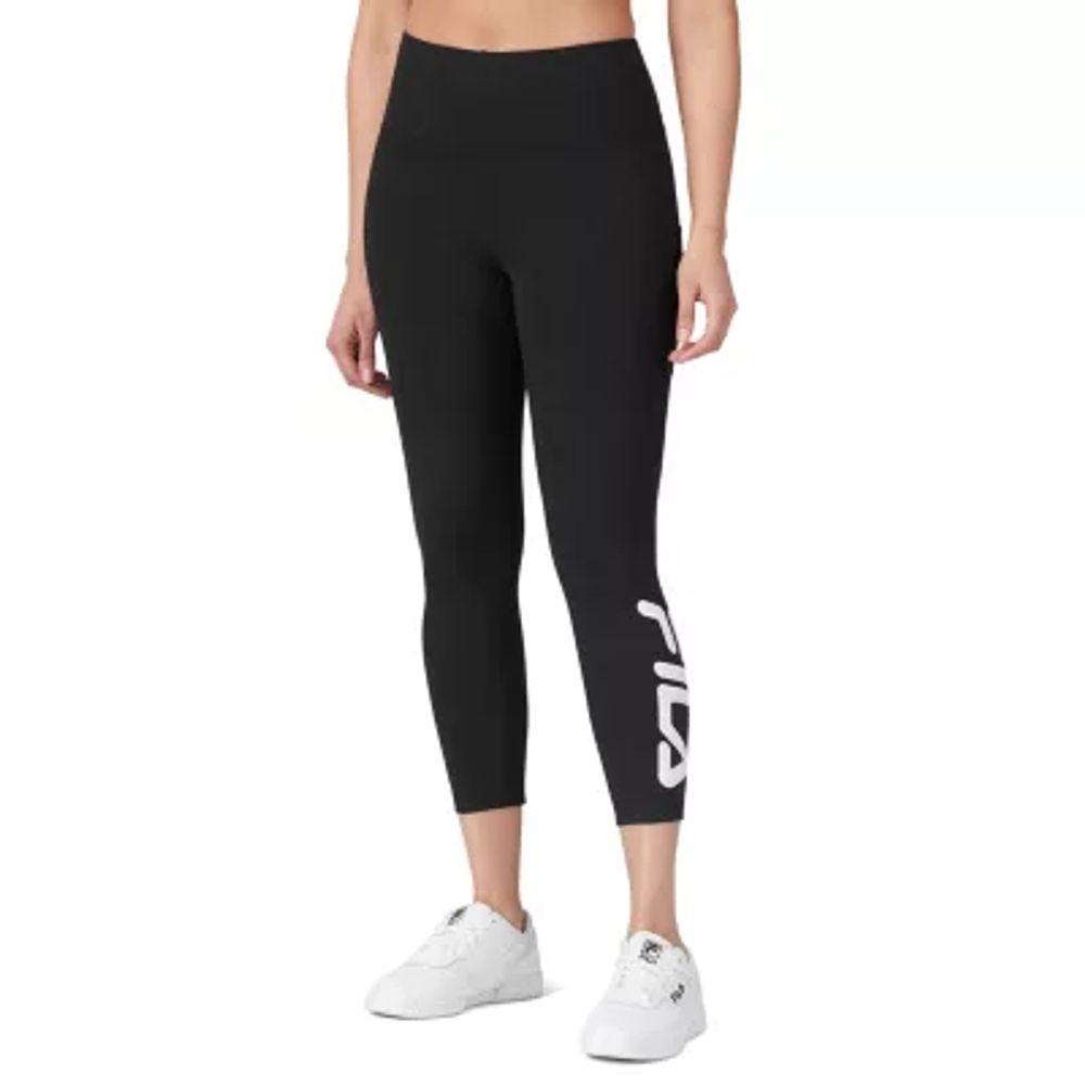 Fila Sport Fleece Lined Womens Active Legging Zip Pocket Cold Weather  Running XS | eBay