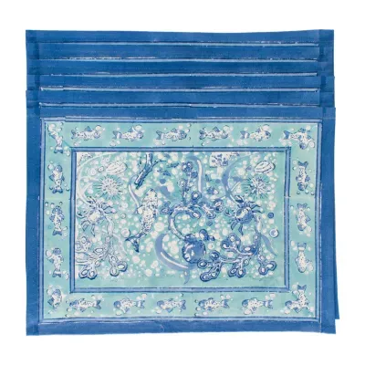 Couleur Nature La Mer 6-pc. Placemats