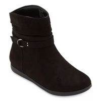 St. John's Bay Womens Kenzie Flat Heel Booties