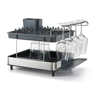 Joseph Joseph  Excel Steel 2-Tier - Grey Dish Rack