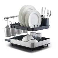 Joseph Joseph  Excel Steel 2-Tier - Grey Dish Rack