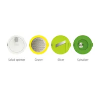 Joseph Joseph  Multi-Prep 4-Piece Preparation Set - Multicolour Salad Spinner