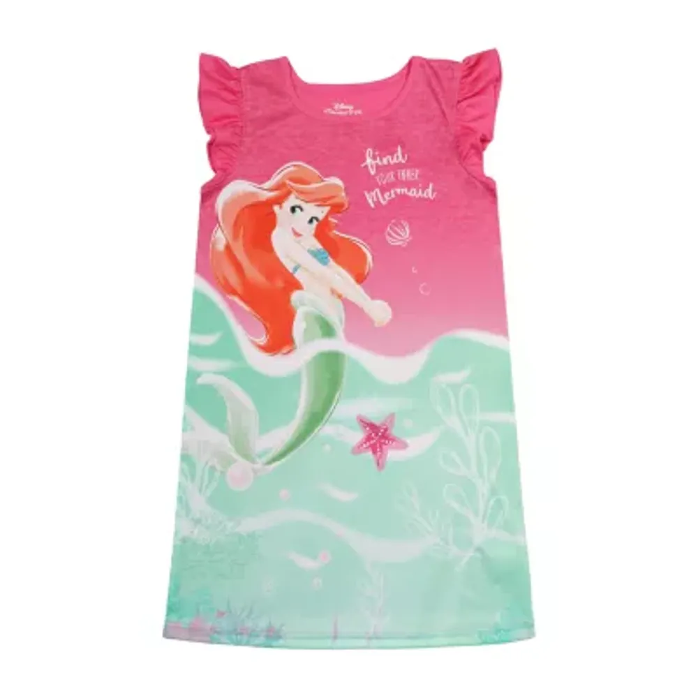 Disney Princess Little Mermaid Ariel Toddler Girls T-shirt And