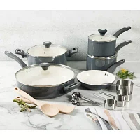 Martha Stewart Ceramic Non-Stick 19-pc. Cookware Set