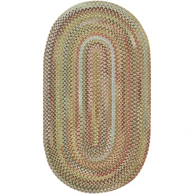 Capel American Traditions Braided Wool Indoor Oval Area Rug