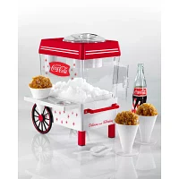 Nostalgia SCM550COKE Coca-Cola Snow Cone Maker & Shaved Ice Storage