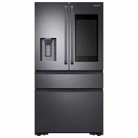 Samsung 22 cu. ft. Capacity Counter Depth 4-Door French Door Refrigerator with Family Hub™