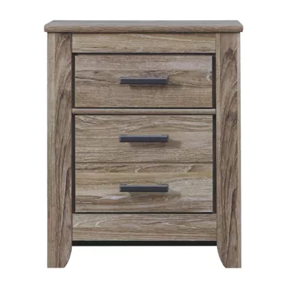 Signature Design by Ashley® Zelik Two-Drawer Nightstand