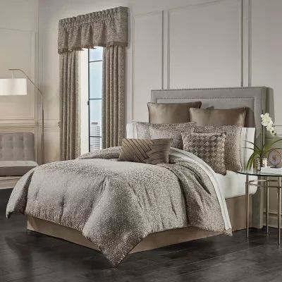 Queen Street Calgary 4-pc. Jacquard Comforter Set