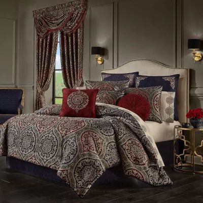 Queen Street Tamera 4-pc. Medallion Extra Weight Comforter Set