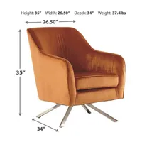 Signature Design by Ashley® Hangar Swivel Barrel Chair