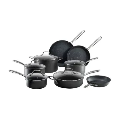 Granitestone Pro 13-pc. Aluminum Dishwasher Safe Hard Anodized Non-Stick Cookware Set