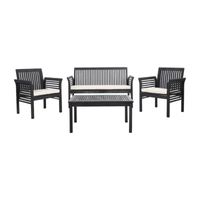 Carson Patio Collection 4-pc. Conversation Set Weather Resistant