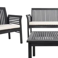 Carson Patio Collection 4-pc. Conversation Set Weather Resistant