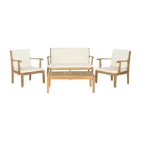 Fresno Patio Collection 4-pc. Conversation Set Weather Resistant