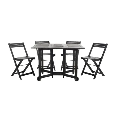 Arvin Patio Collection 5-pc. Weather Resistant Square Dining Set