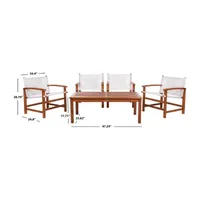 Mardin Patio Collection 5-pc. Conversation Set Weather Resistant