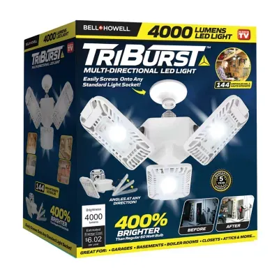 Bell+Howell Triburst Multi-Directional High Intensity Lighting for Indoor and Outdoor