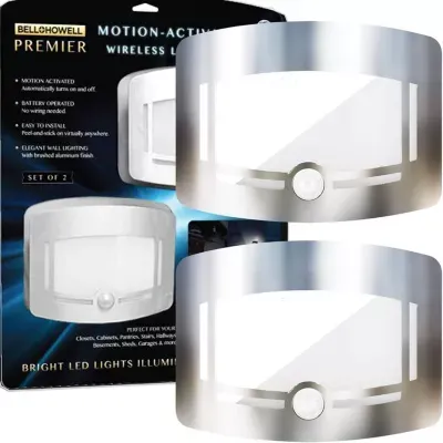 Bell + Howell Motion Activated Wireless Light with Dimmable Control and Control Stick Anywhere