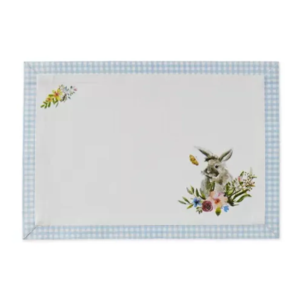 Design Imports Easter Bunny 6-pc. Placemats