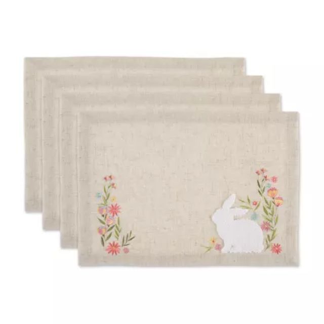 Design Imports Spring Meadow 4-pc. Placemats