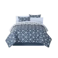 Home Expressions Ayden Geometric Reversible Complete Bedding Set with Sheets