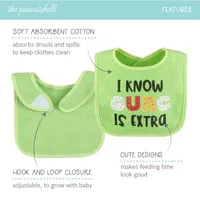 The Peanutshell Girls 16-pc. Lightweight Bib