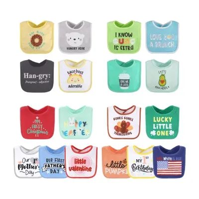 The Peanutshell Unisex 18-pc. Lightweight Bib