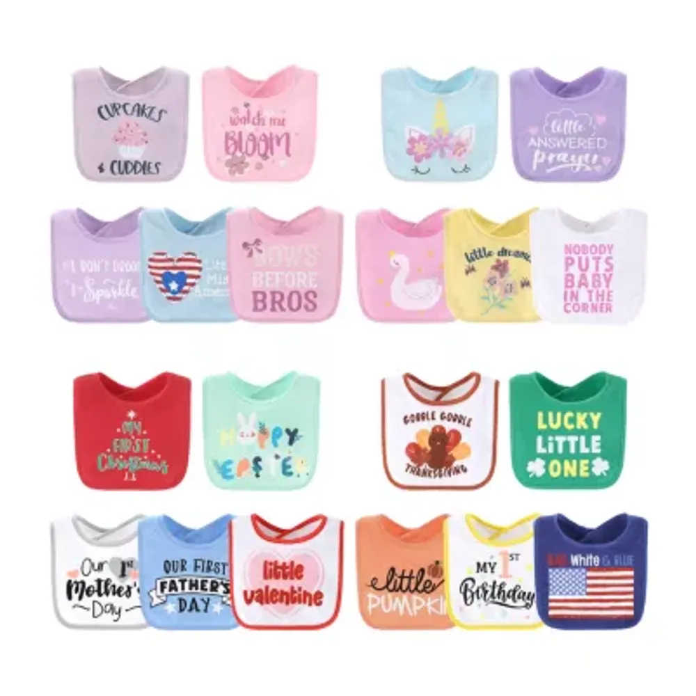 The Peanutshell Girls 10 Pair Lightweight Bib