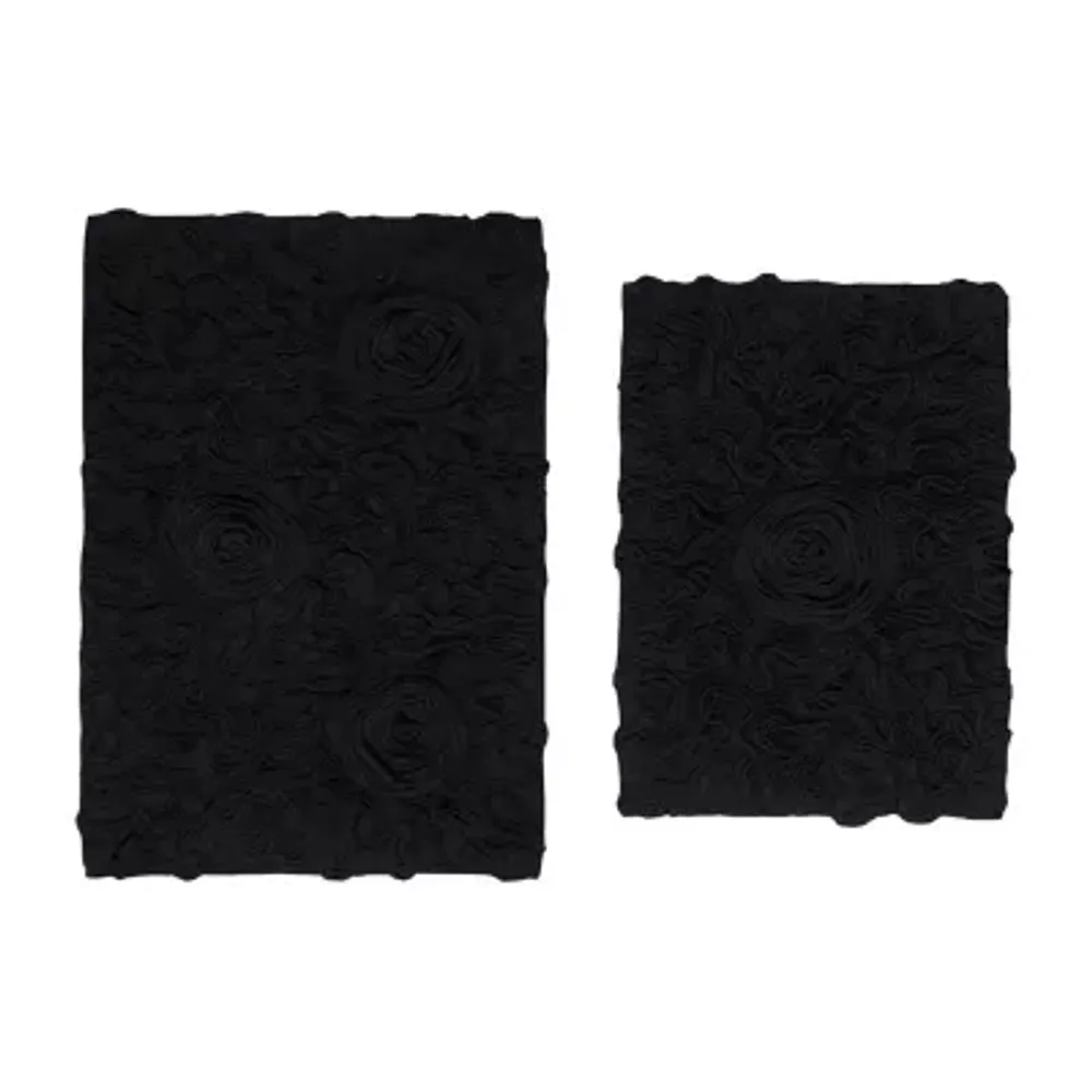 Home Weavers Inc Bellflower -pc. Quick Dry Bath Rug Set