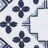 Frye and Co. Blue Tile Bath Rug