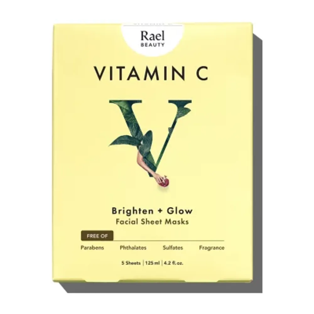 Rael Vitamin C Facial Sheet Masks