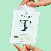 Rael Tea Tree Facial Sheet Masks